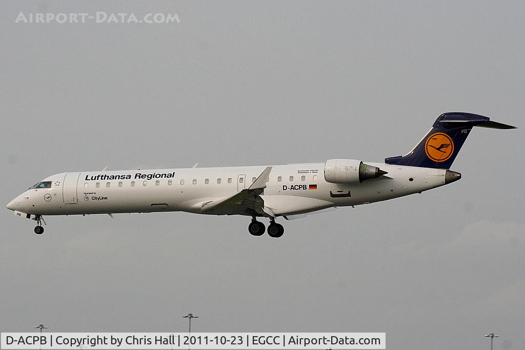 D-ACPB, 2001 Canadair CRJ-701ER (CL-600-2C10) Regional Jet C/N 10013, Lufthansa CityLine