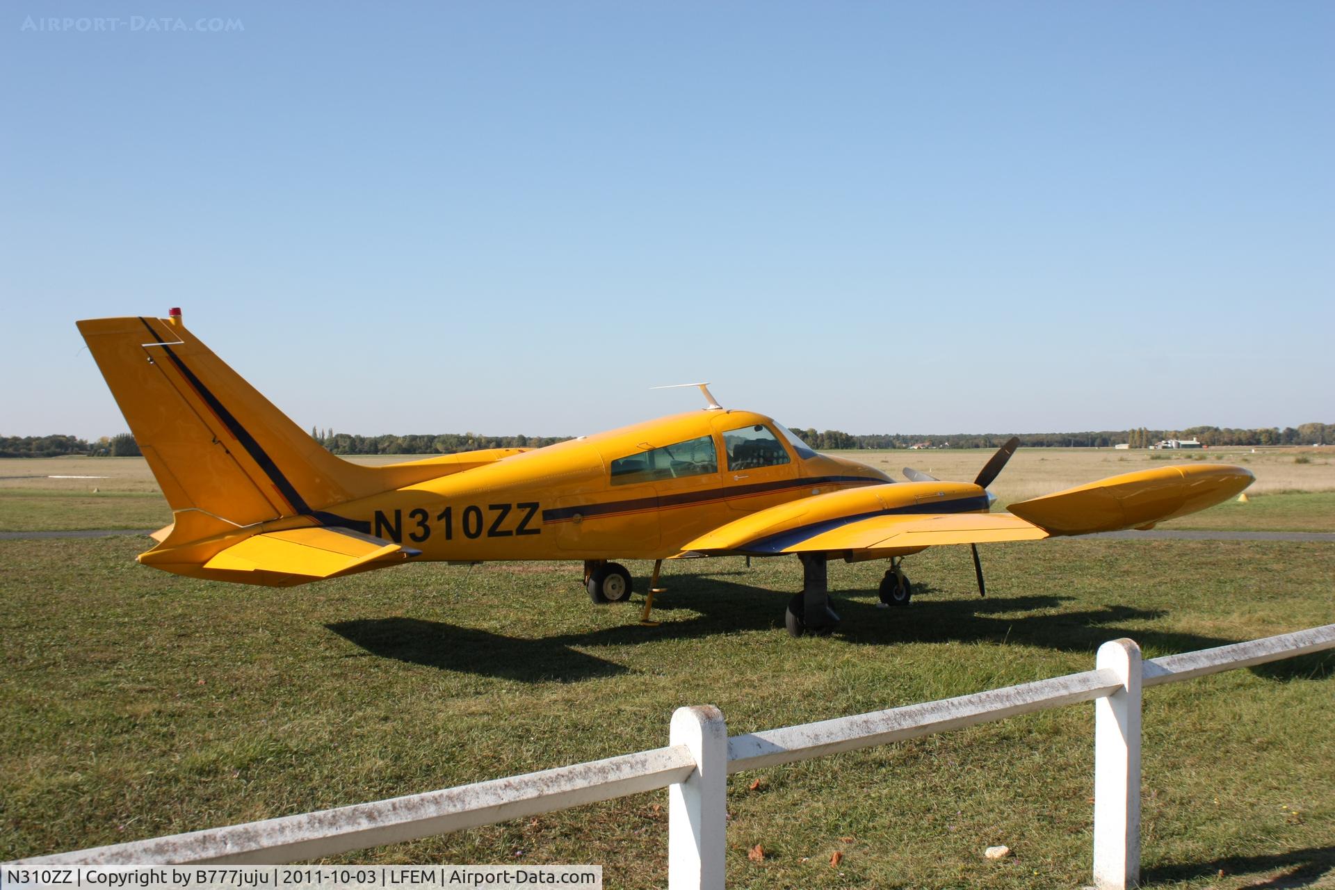 N310ZZ, Cessna 310P C/N 310P-0229, on transit