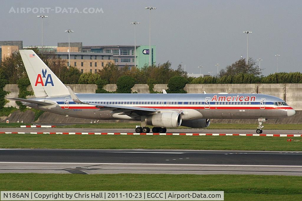 N186AN, 2001 Boeing 757-223 C/N 32380, American Airlines