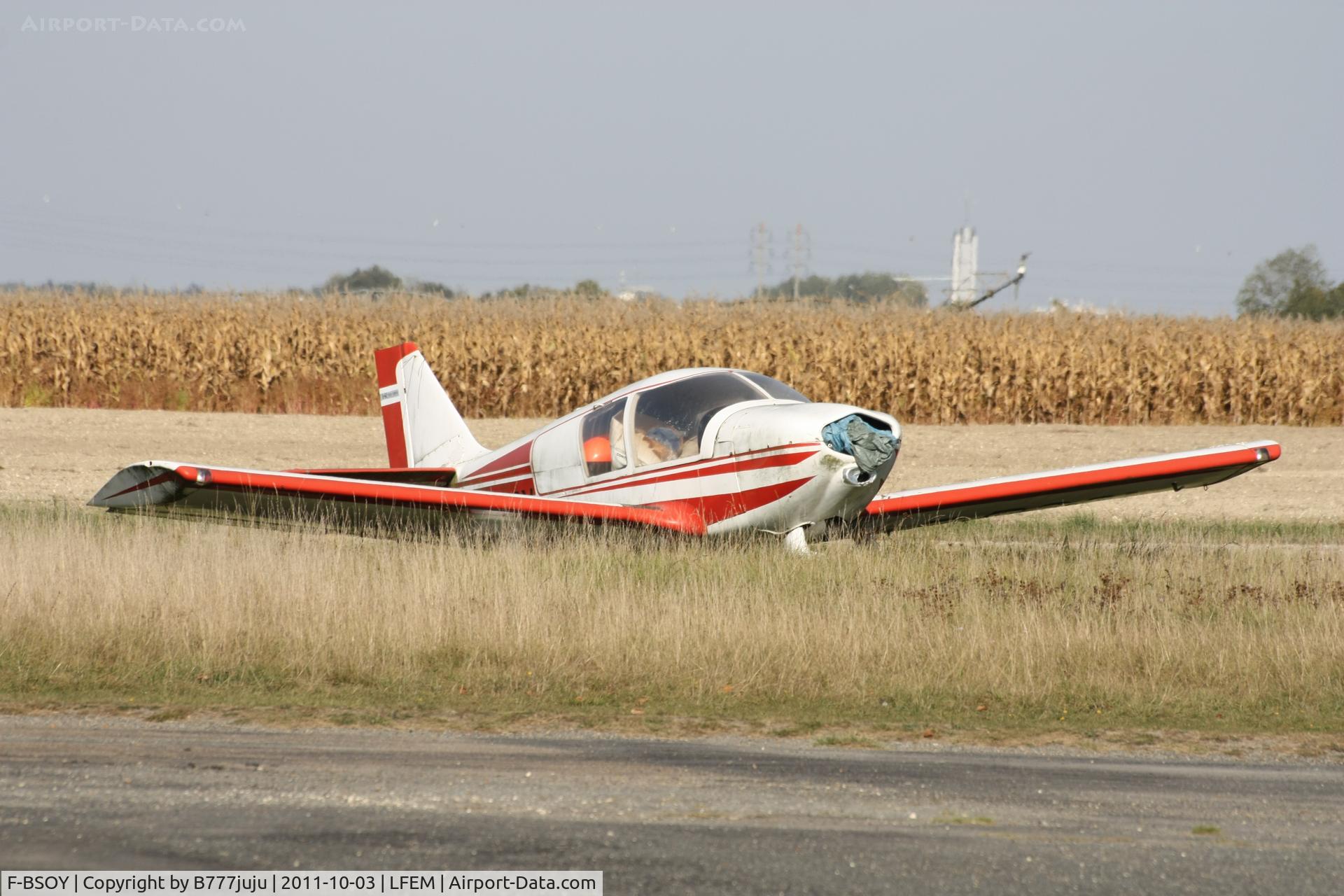 F-BSOY, 1971 Robin HR-100-200B Royale C/N 07, at LFEM