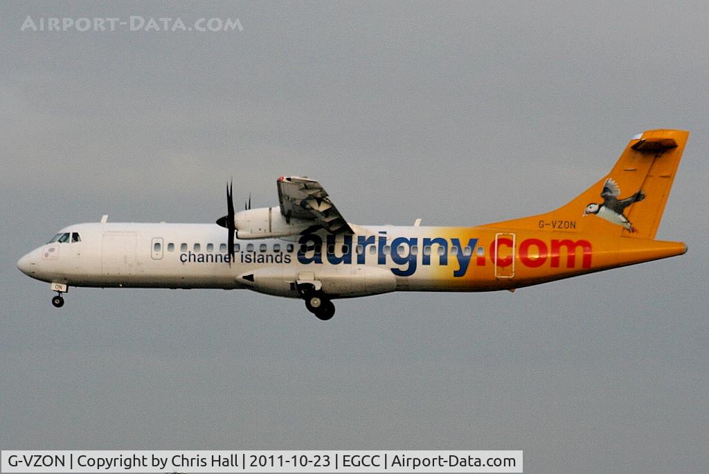 G-VZON, 2009 ATR 72-212A C/N 853, Aurigny Air Services
