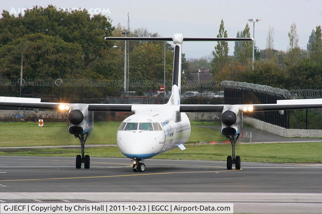 G-JECF, 2004 De Havilland Canada DHC-8-402Q Dash 8 C/N 4095, flybe