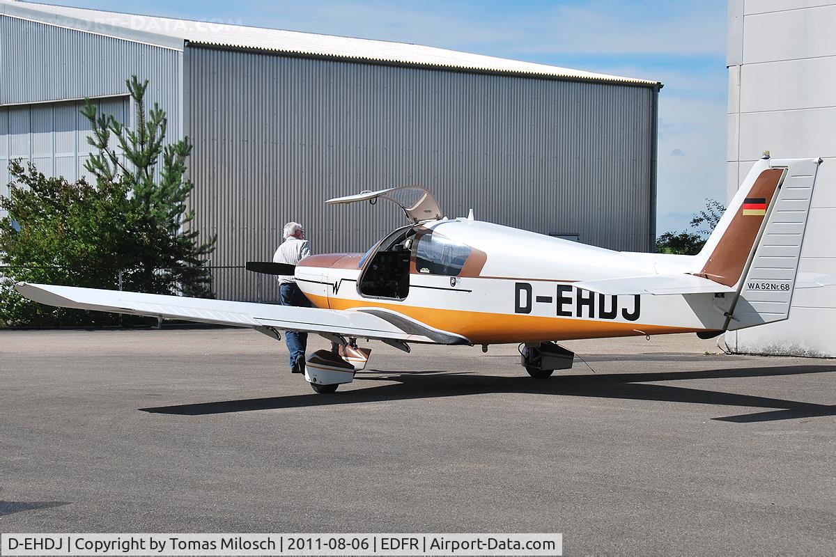 D-EHDJ, Wassmer WA-52 Europa C/N 68, Rothenburg ob der Tauber (EDFR), Germany