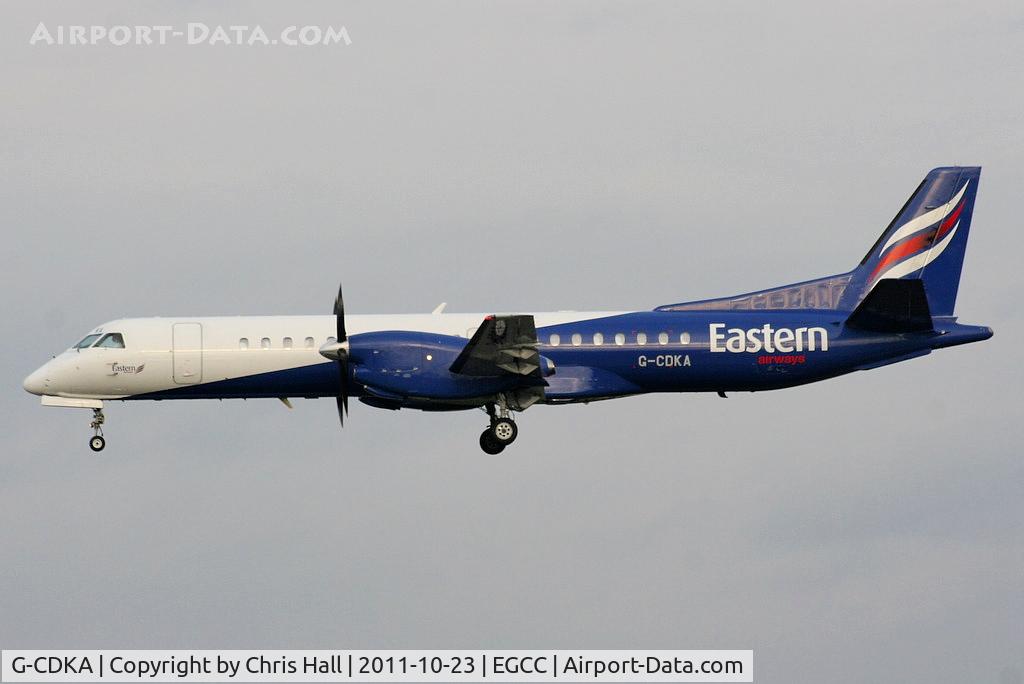 G-CDKA, 1993 Saab 2000 C/N 2000-006, Eastern Airlines