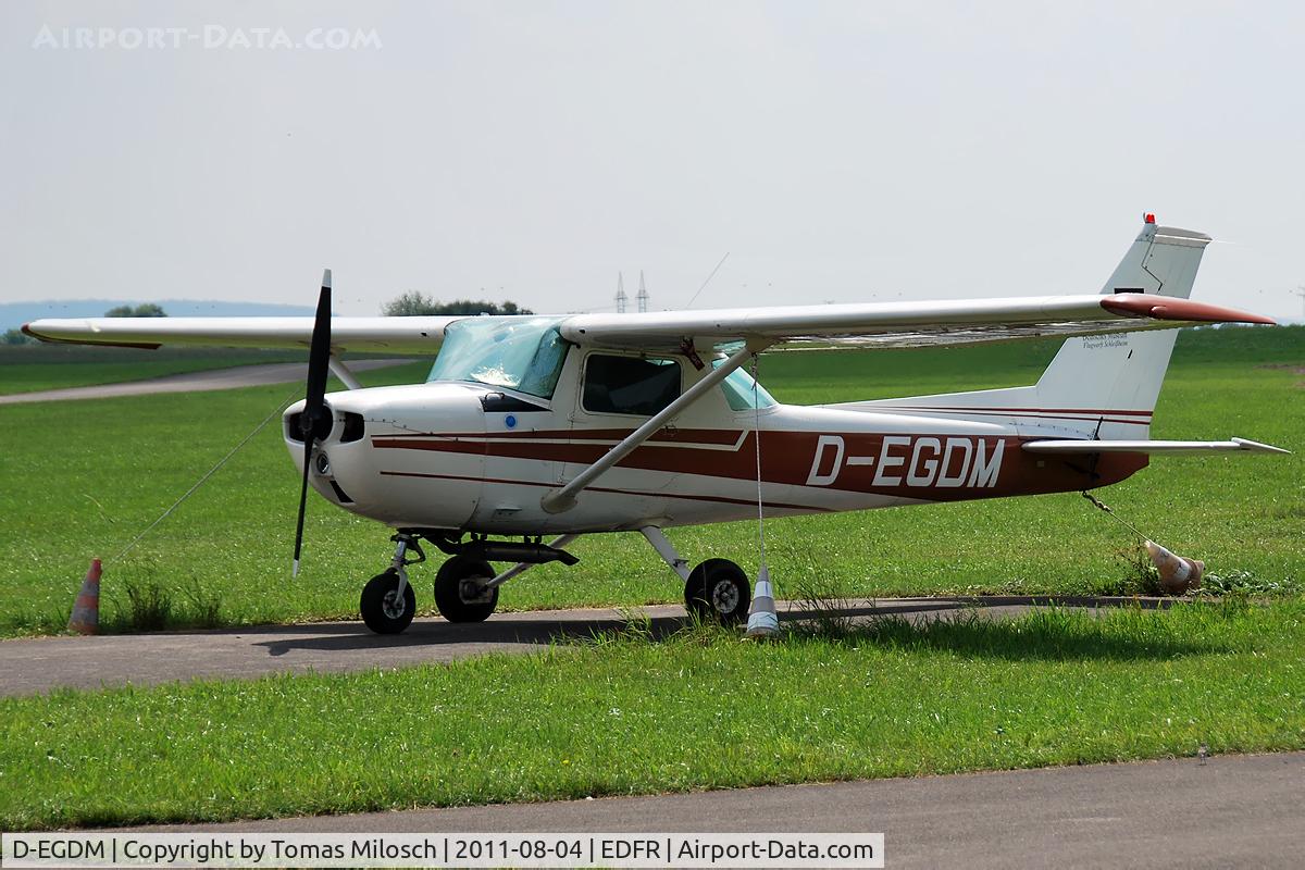 D-EGDM, Cessna 150M C/N Not found D-EGDM, Rothenburg ob der Tauber (EDFR), Germany