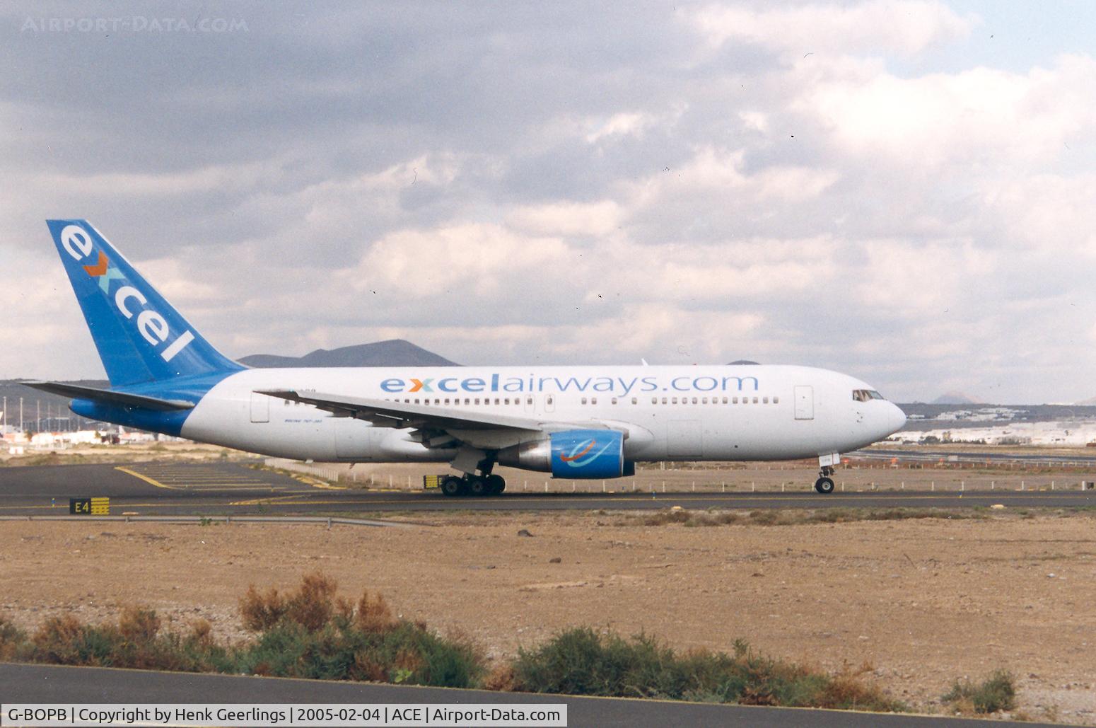 G-BOPB, 1988 Boeing 767-204/ER C/N 24239, Excelairways