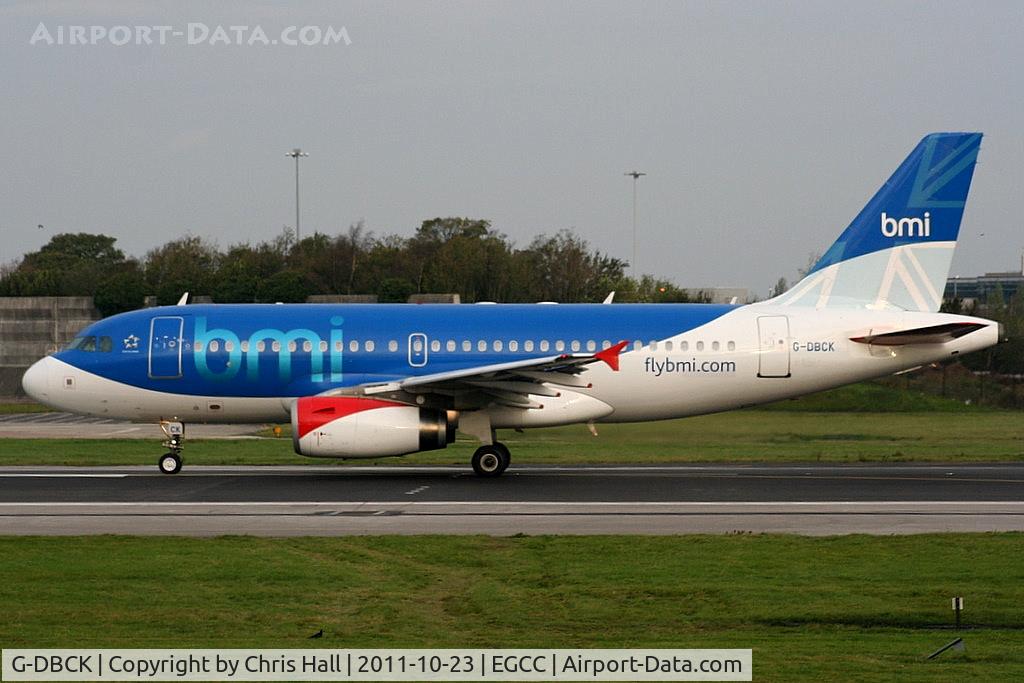 G-DBCK, 2007 Airbus A319-131 C/N 3049, BMI - British Midland