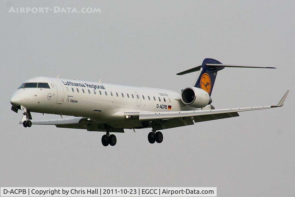 D-ACPB, 2001 Canadair CRJ-701ER (CL-600-2C10) Regional Jet C/N 10013, Lufthansa CityLine