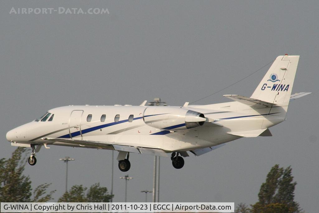 G-WINA, 2003 Cessna 560XL Citation Excel C/N 560-5343, London Executive Aviation