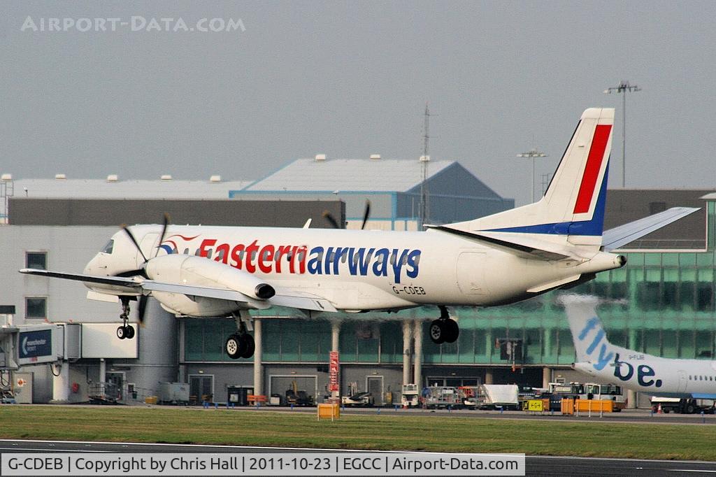 G-CDEB, 1996 Saab 2000 C/N 2000-036, Eastern Airways