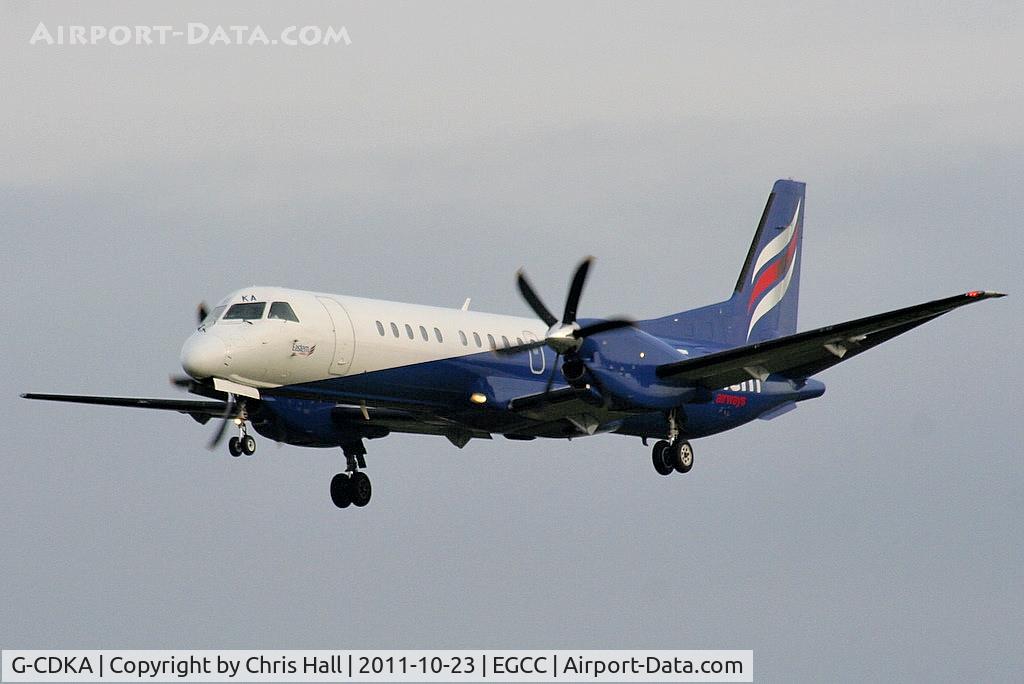 G-CDKA, 1993 Saab 2000 C/N 2000-006, Eastern Airways