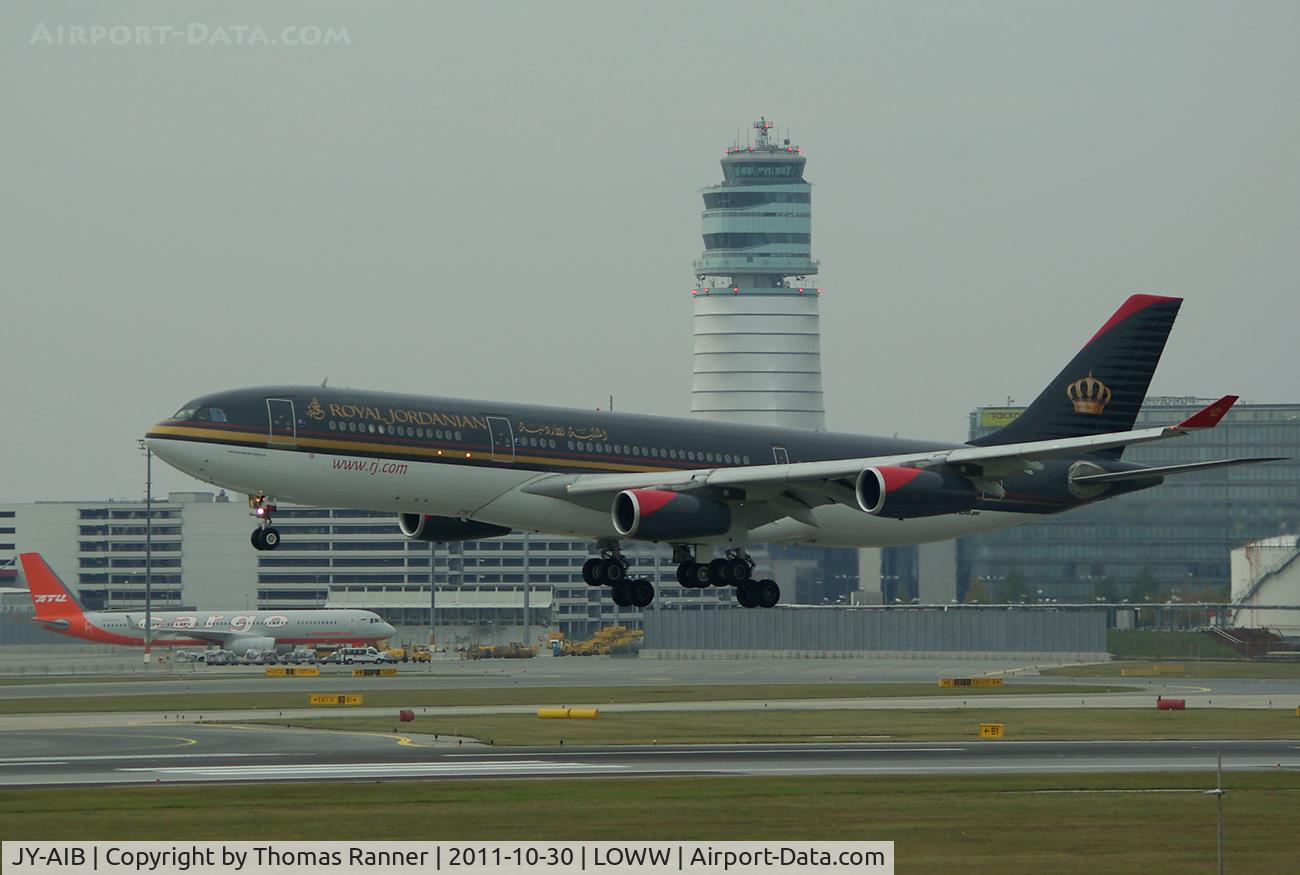 JY-AIB, 1994 Airbus A340-211 C/N 043, Royal Jordanian Airbus A340