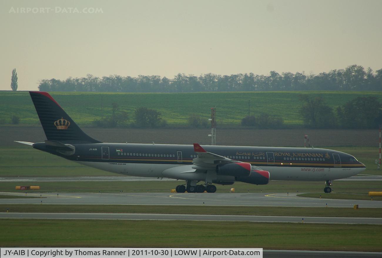 JY-AIB, 1994 Airbus A340-211 C/N 043, Royal Jordanian Airbus A340