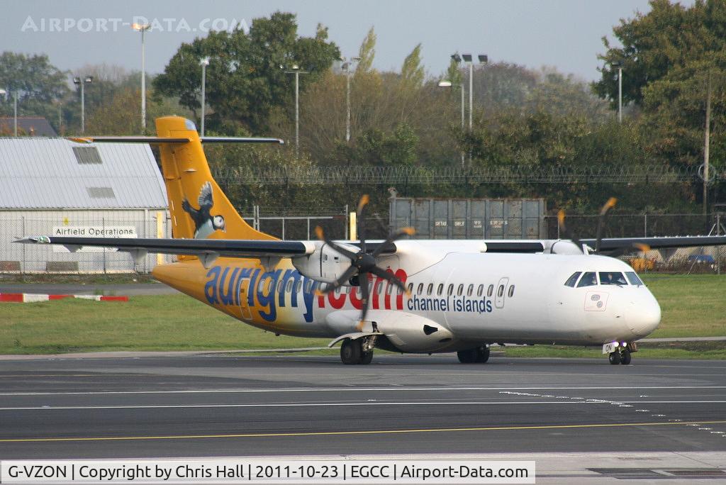 G-VZON, 2009 ATR 72-212A C/N 853, Aurigny Air Services