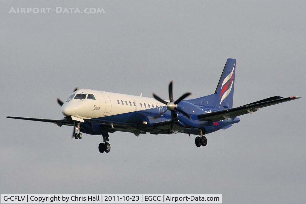 G-CFLV, 1995 Saab 2000 C/N 2000-023, Eastern Airlines