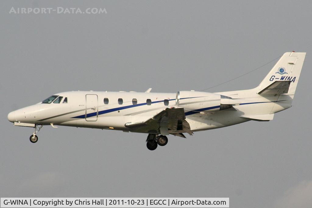 G-WINA, 2003 Cessna 560XL Citation Excel C/N 560-5343, London Executive Aviation