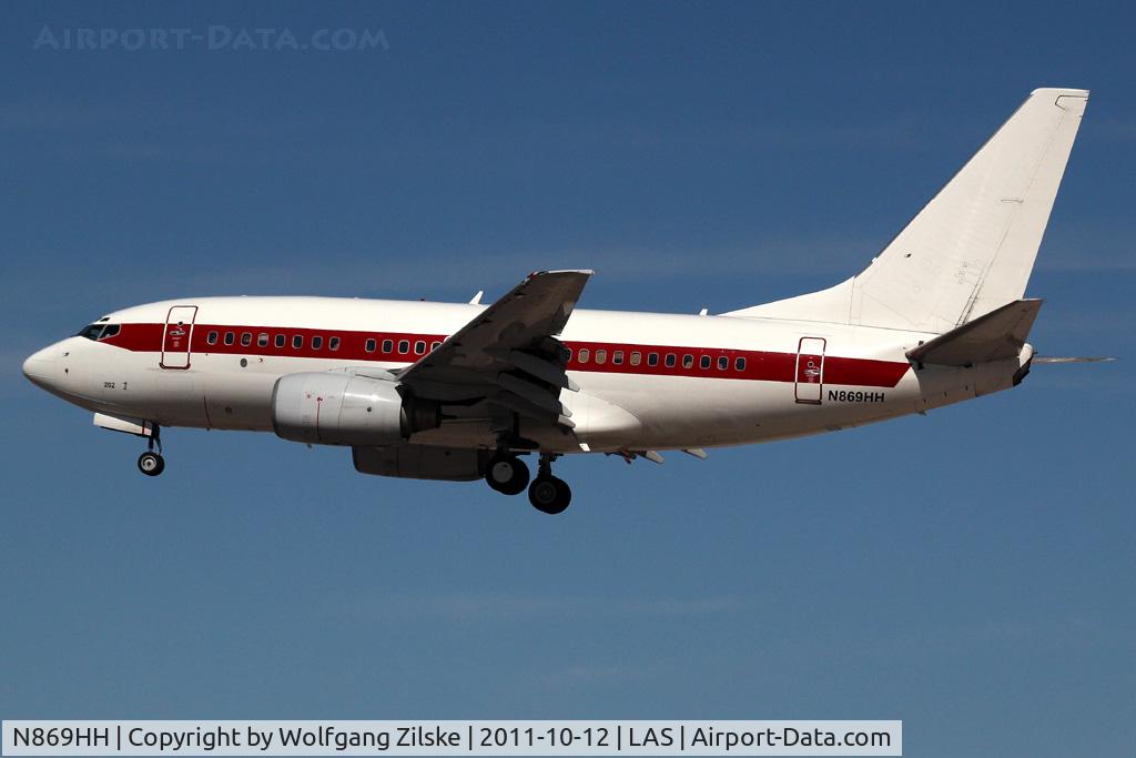 N869HH, 2001 Boeing 737-66N C/N 28650, visitor