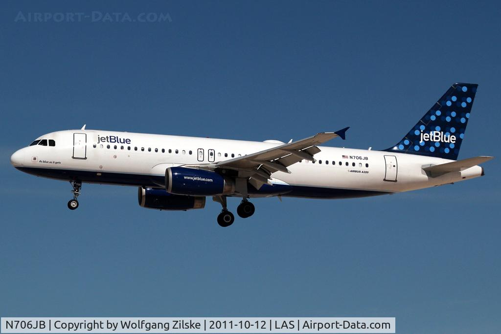 N706JB, 2008 Airbus A320-232 C/N 3451, visitor