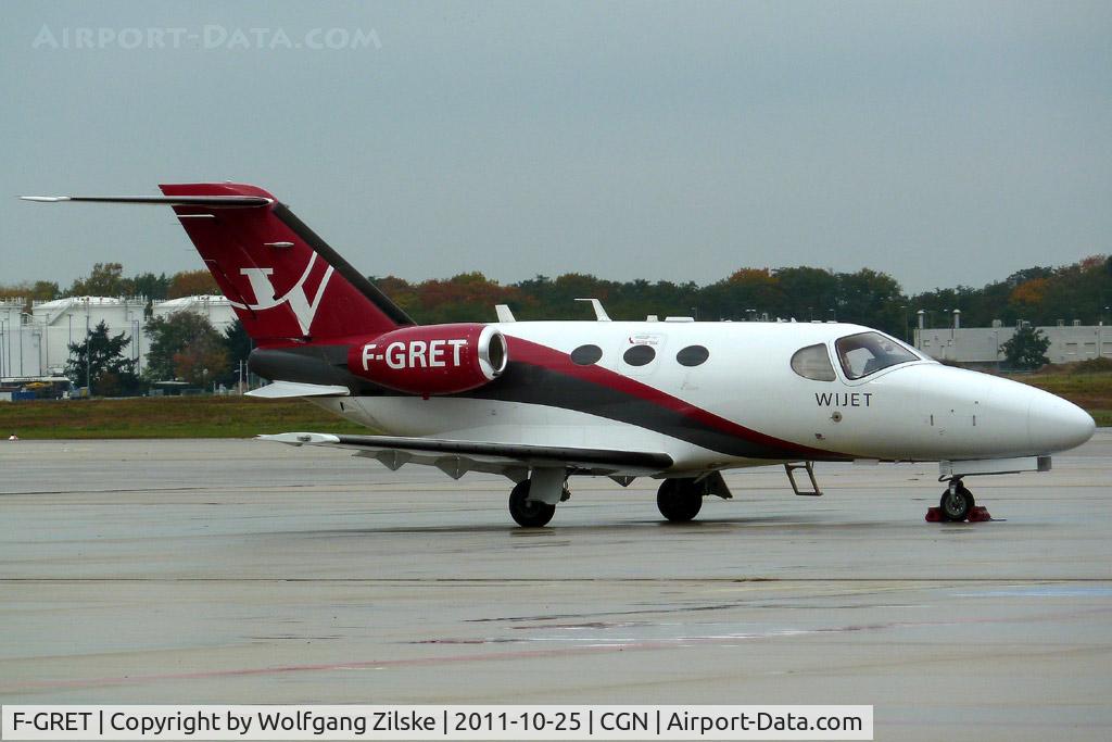 F-GRET, 2008 Cessna 510 Citation Mustang Citation Mustang C/N 510-0141, visitor