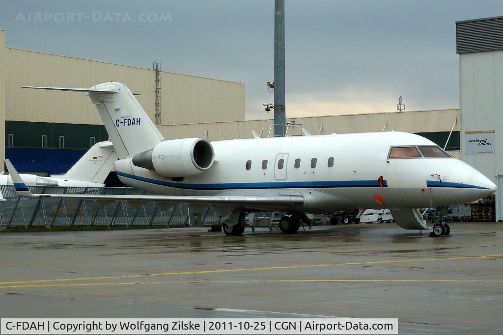 C-FDAH, 1986 Canadair Challenger 601 (CL-600-2A12) C/N 3053, visitor