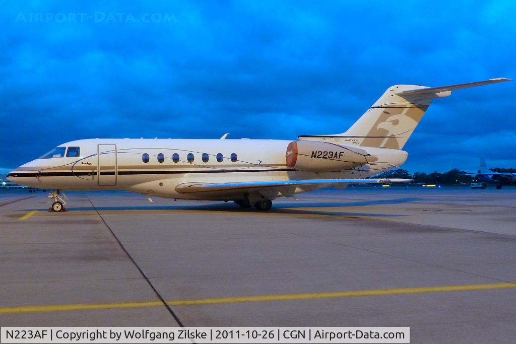 N223AF, 2010 Hawker Beechcraft 4000 C/N RC-46, visitor