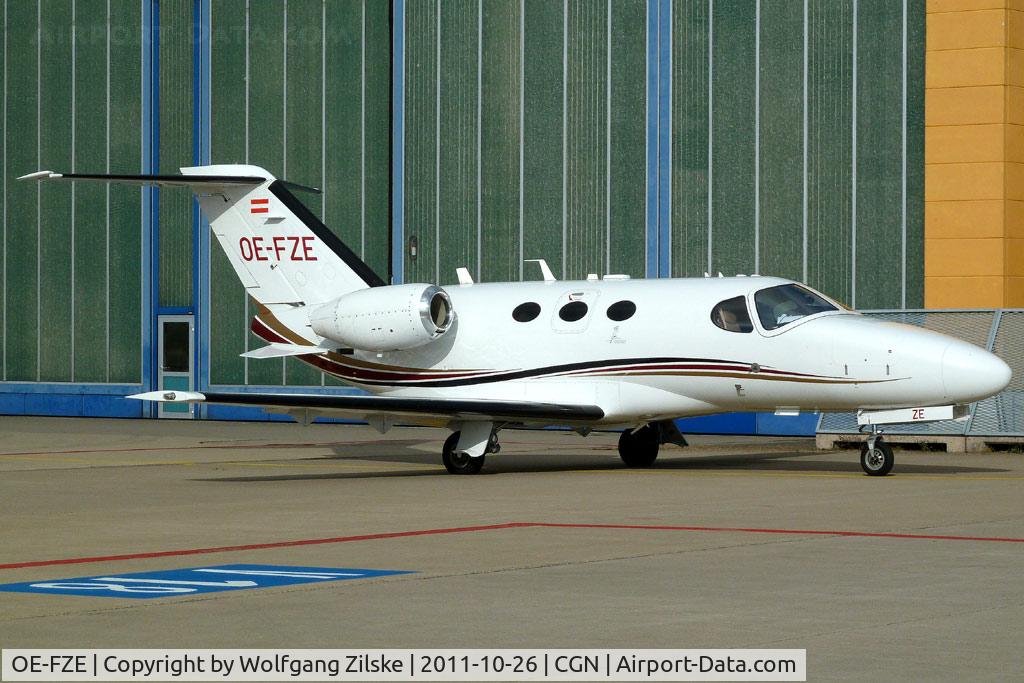 OE-FZE, 2009 Cessna 510 Citation Mustang Citation Mustang C/N 510-0217, visitor