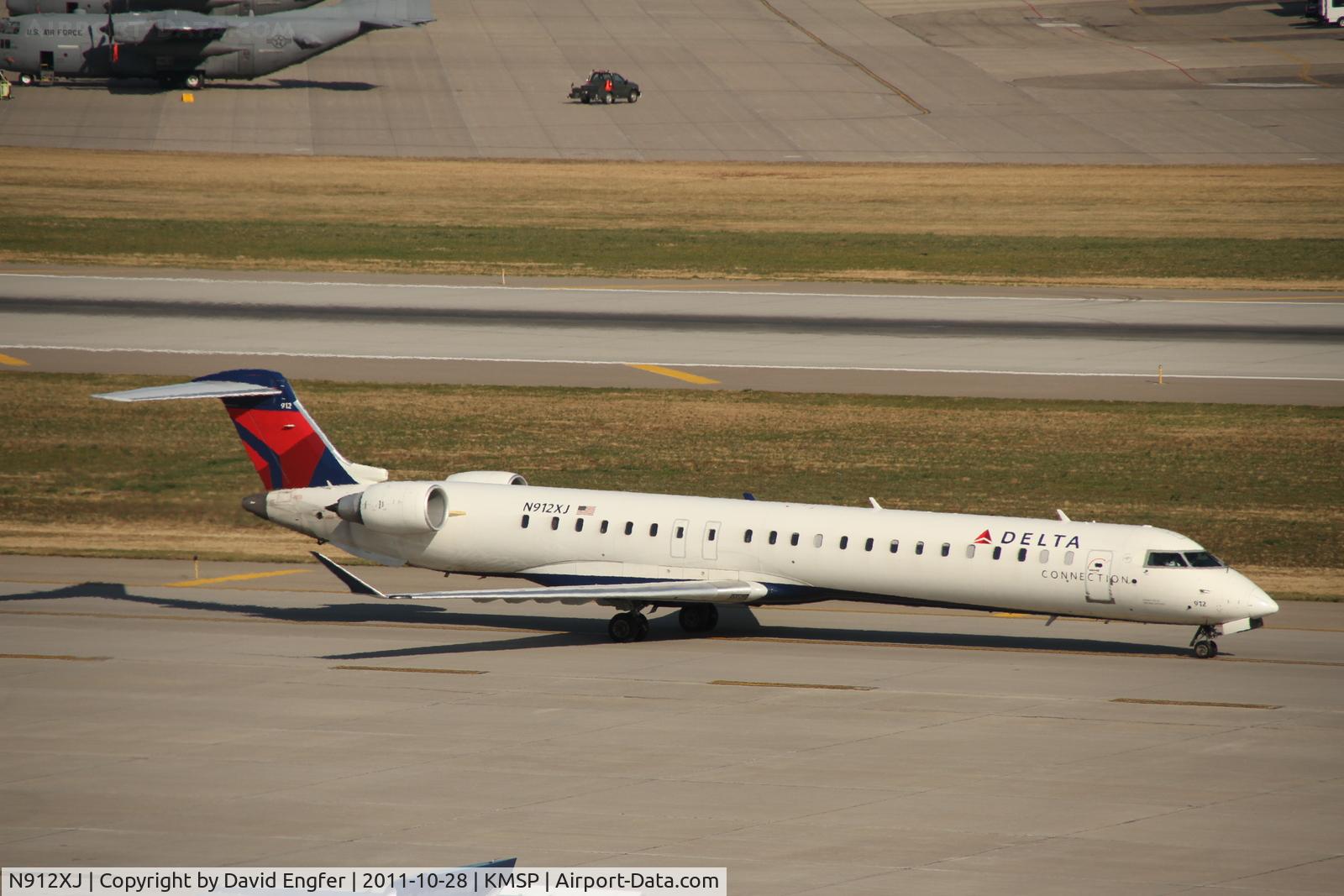 N912XJ, 2007 Bombardier CRJ-900ER (CL-600-2D24) C/N 15144, 30R @ KMSP