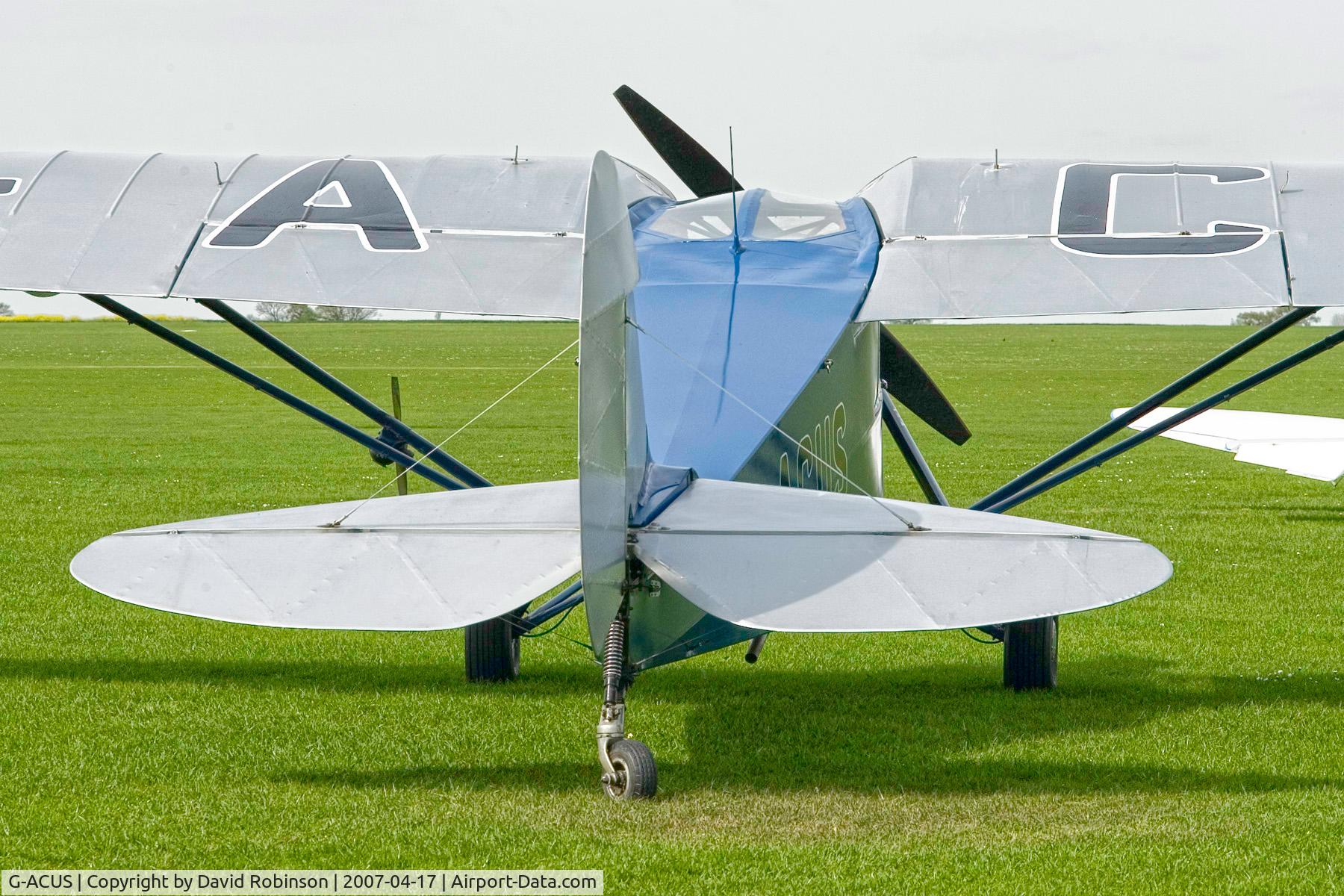 G-ACUS, 1934 De Havilland DH.85 Leopard Moth C/N 7082, Sywell aerodrome, Northamptonshire