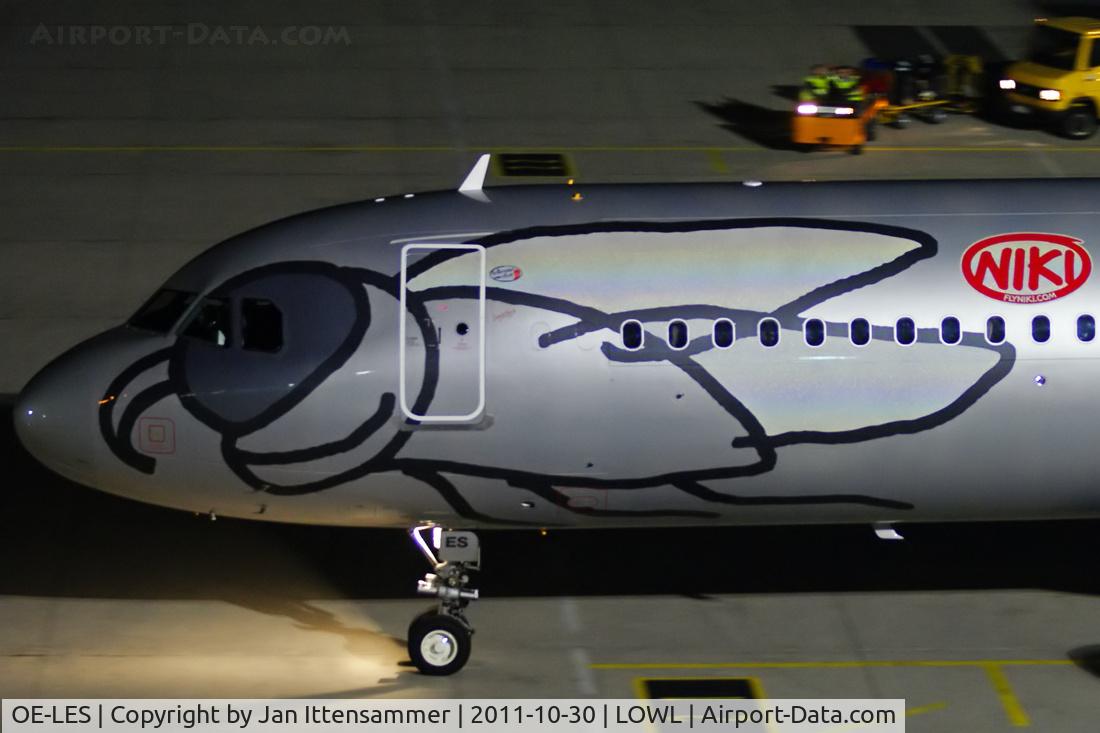OE-LES, 2008 Airbus A321-211 C/N 3504, OE-LES @ LOWL