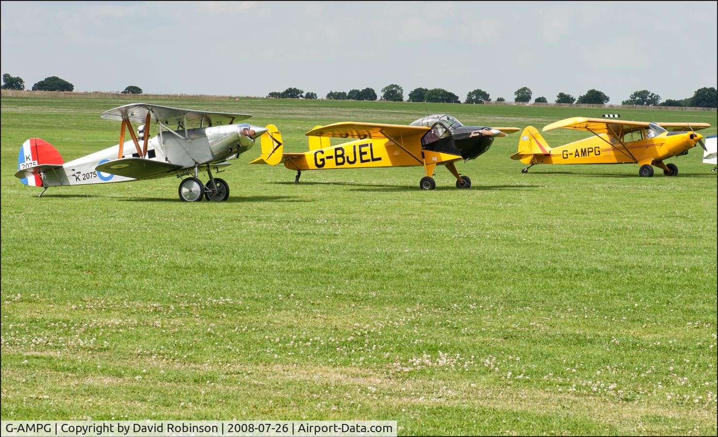 G-AMPG, 1946 Piper PA-12 Super Cruiser C/N 12-985, Sywell aerodrome, Northamptonshire, UK