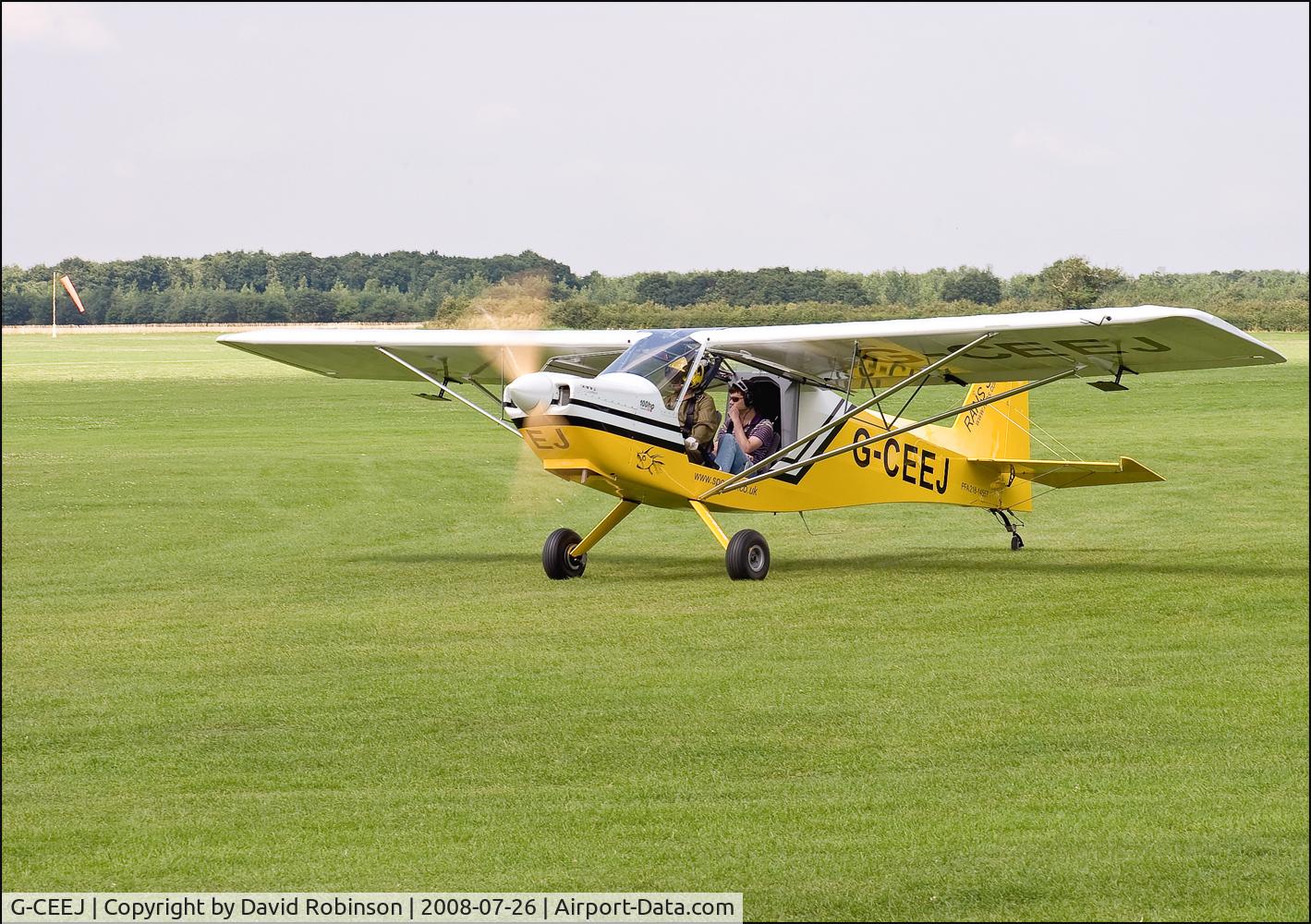 G-CEEJ, 2006 Rans S-7S Courier C/N PFA 218-14557, Sywell aerodrome, Northamptonshire, UK
