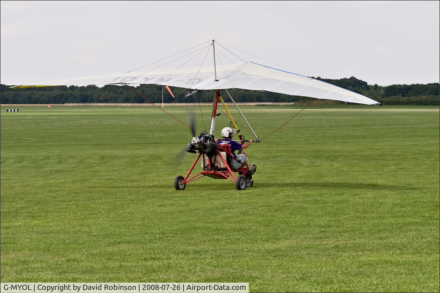 G-MYOL, 1994 Air Creation Ultraflight Fun 18S GTBIS C/N 94/001, Sywell aerodrome, Northamptonshire, UK
