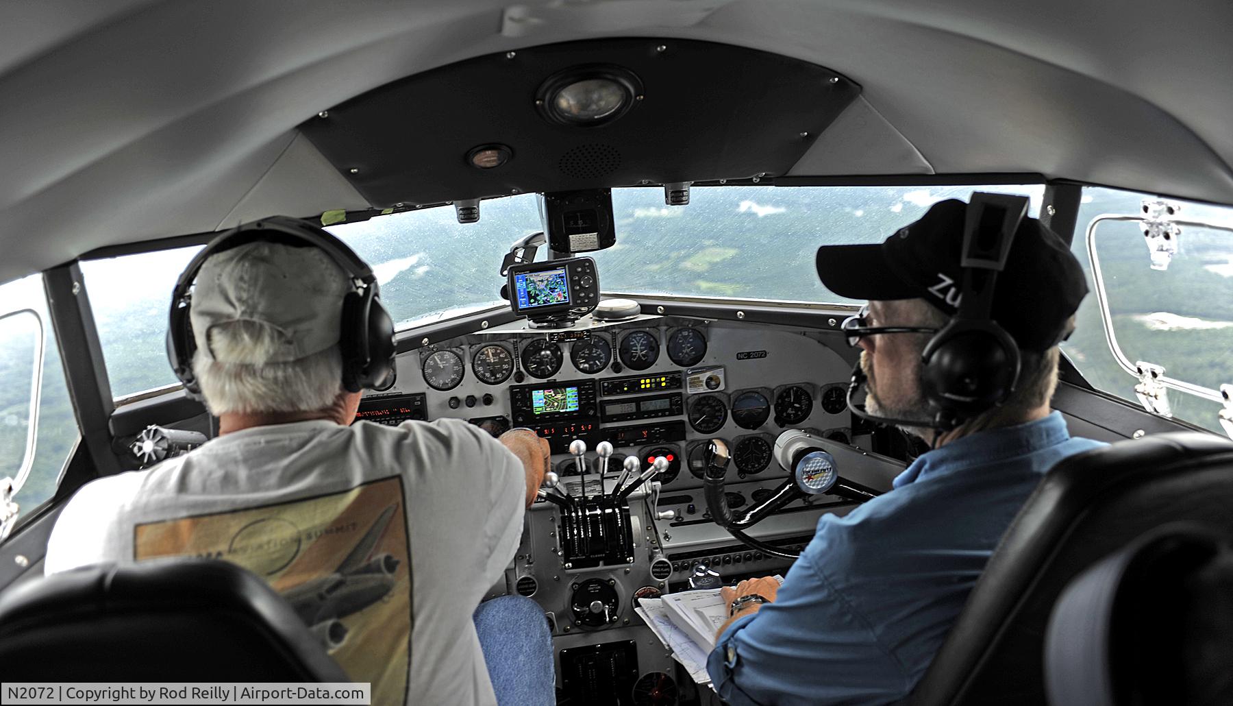 N2072, 1936 Lockheed 12A Electra Junior C/N 1208, Piloting N2072 into Peachtree City GA on a return from AV 2011