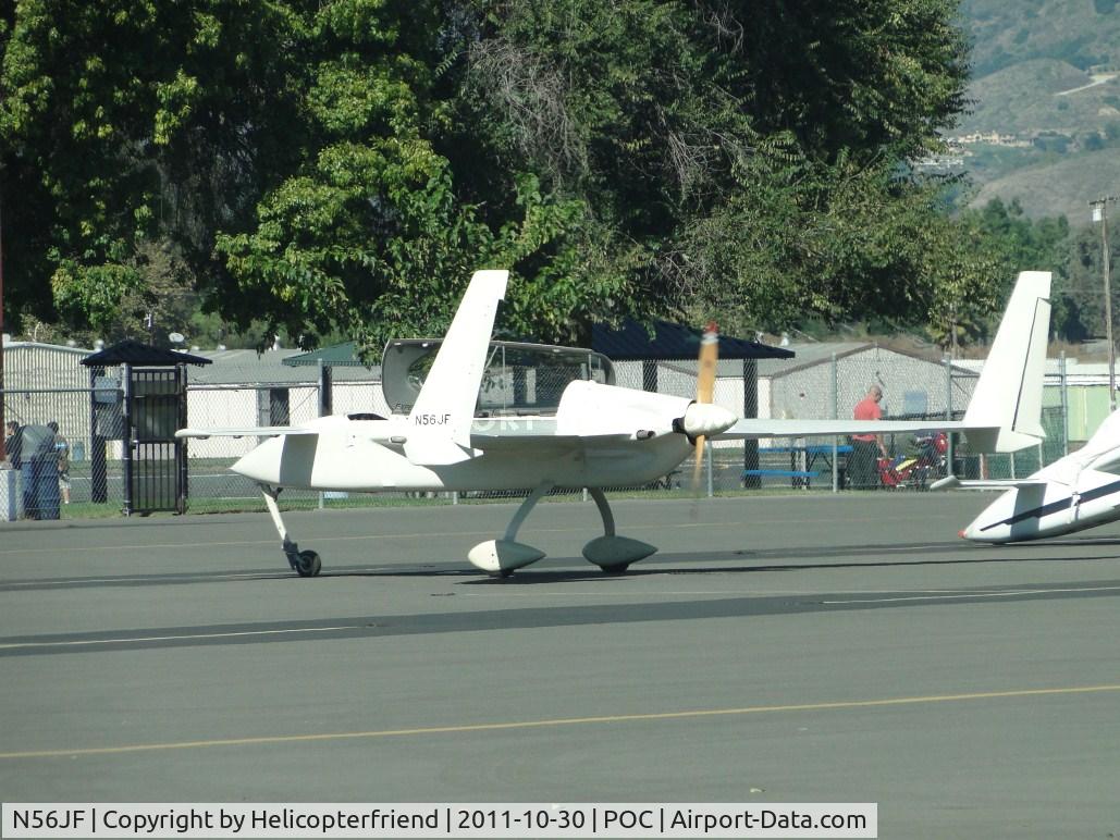 N56JF, 1997 Rutan Long-EZ C/N 53, Parking in transient parking