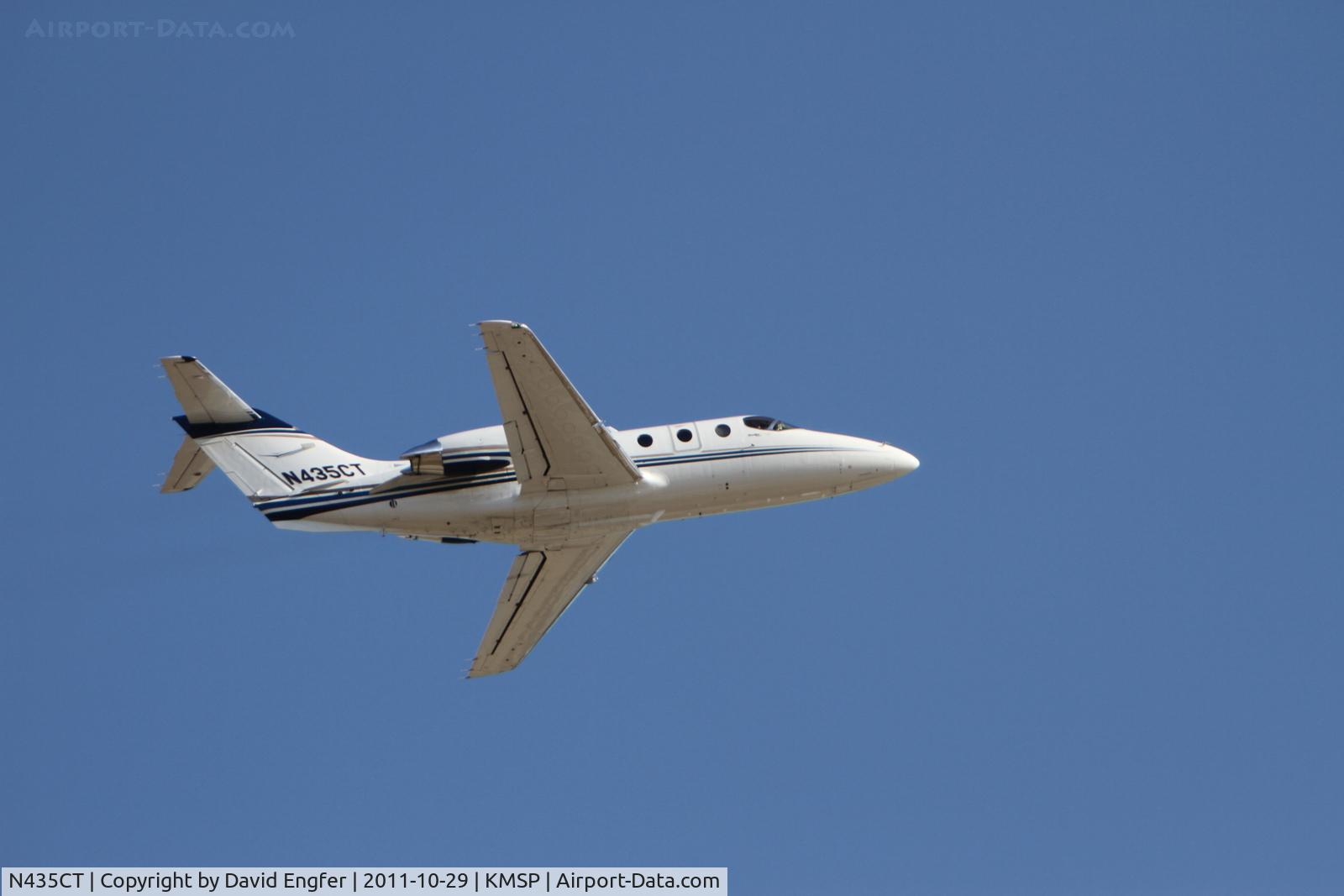 N435CT, 2007 Hawker Beechcraft 400A Beechjet C/N RK-531, 35 @ KMSP