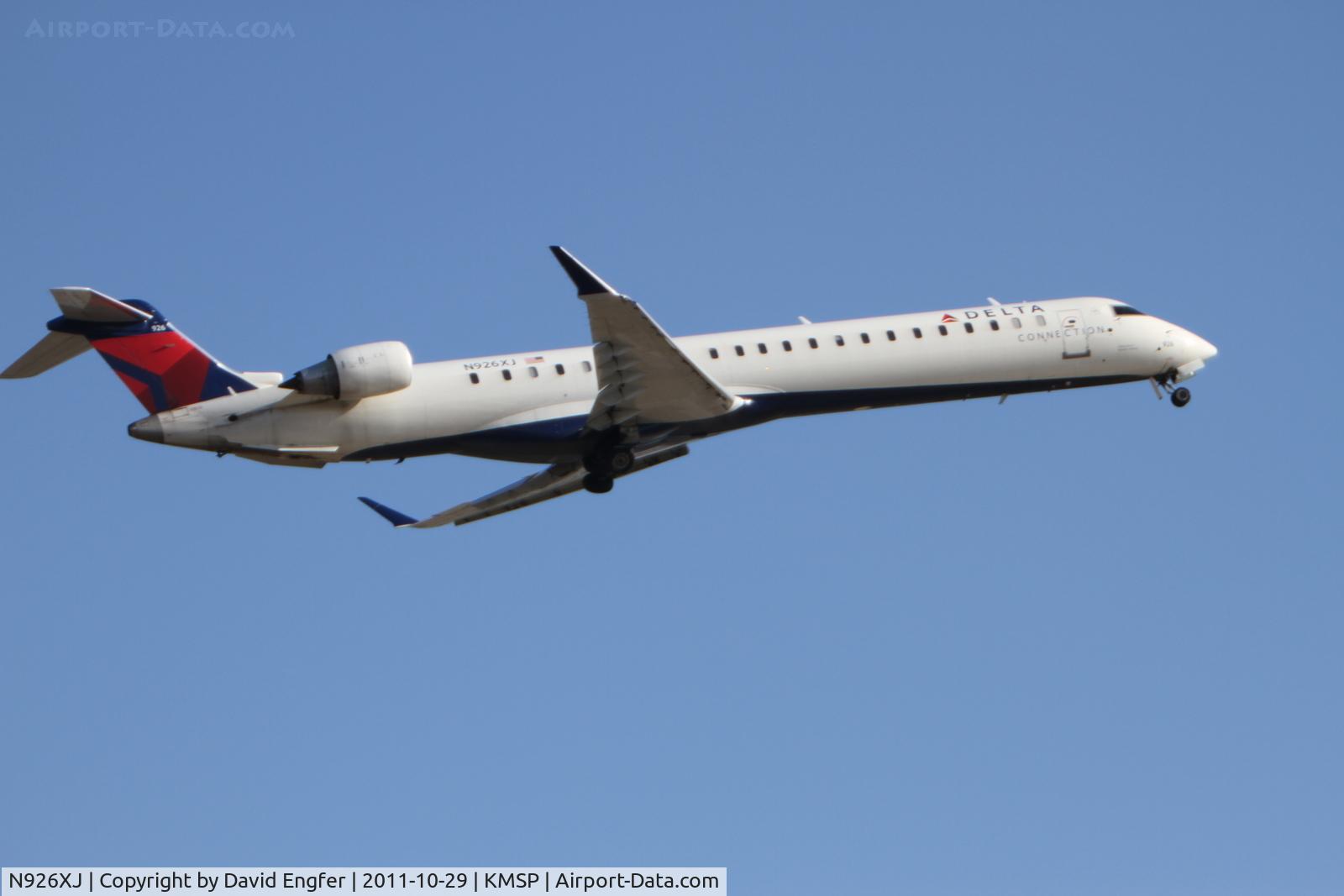 N926XJ, 2008 Canadair CL-600-2D24 Regional Jet CRJ-900 C/N 15184, 35 @ KMSP