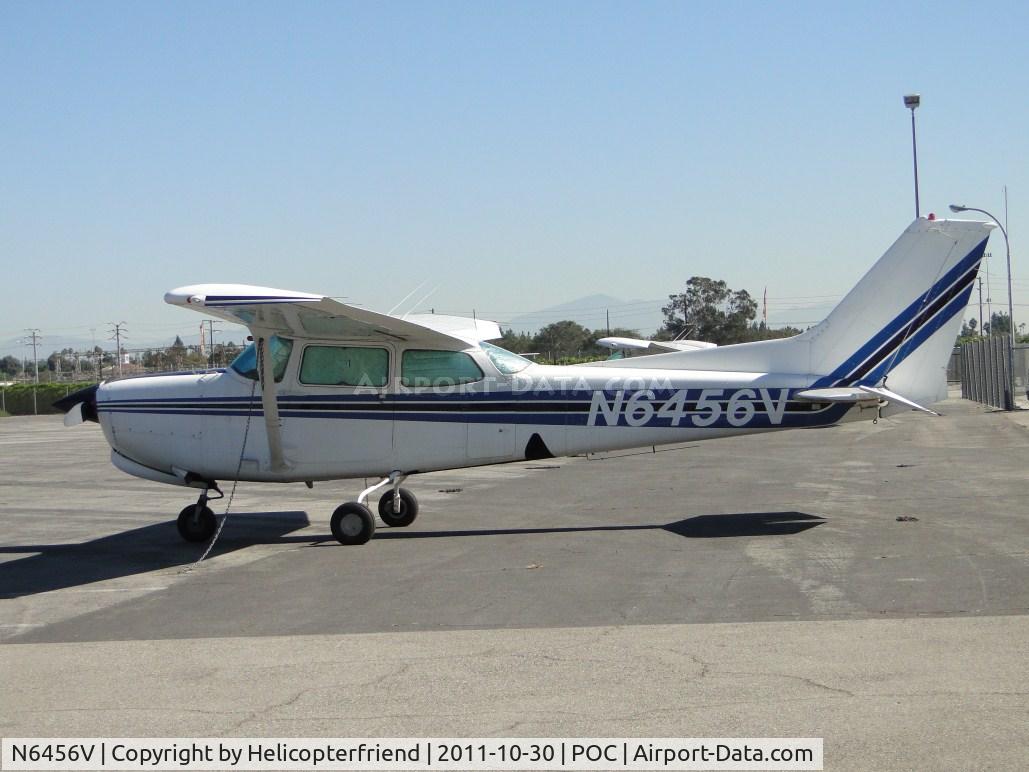 N6456V, Cessna 172RG Cutlass RG C/N 172RG0712, Covered up, tied down and parked by Howard Aviation