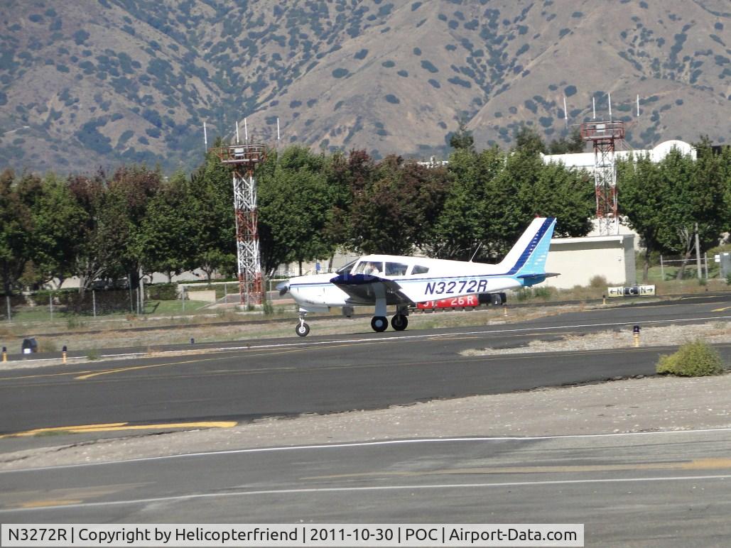 N3272R, 1969 Piper PA-28R-180 Cherokee Arrow C/N 28R-31257, On the runway and rolling out