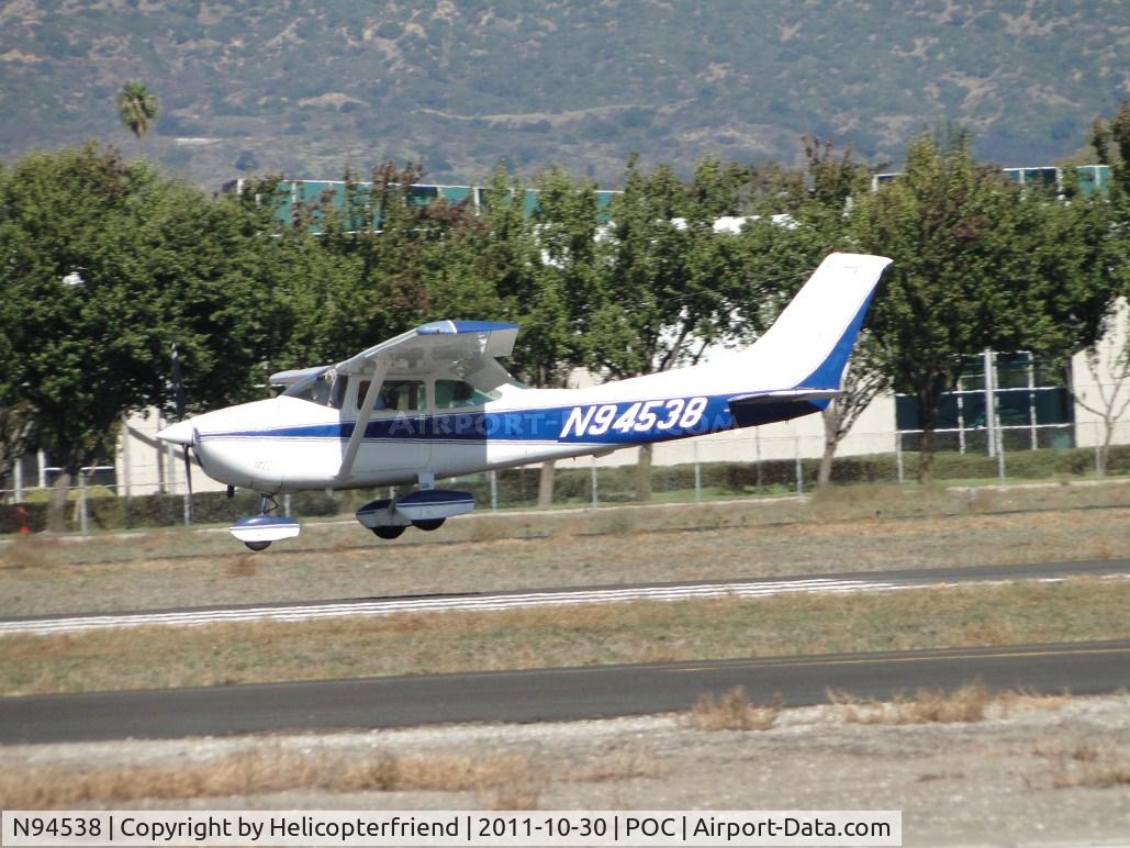 N94538, 1978 Cessna 182Q Skylane C/N 18266436, Landing on 26L
