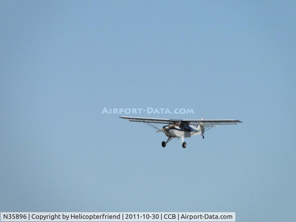N35896, 2003 Avid Magnum C/N 87M, On final for runway 24