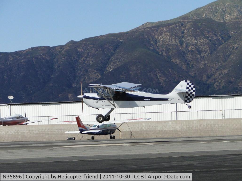 N35896, 2003 Avid Magnum C/N 87M, Slowly settling down on the runway