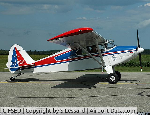 C-FSEU, 1950 Piper PA-20X Pacer C/N 20-538X, PA-20X