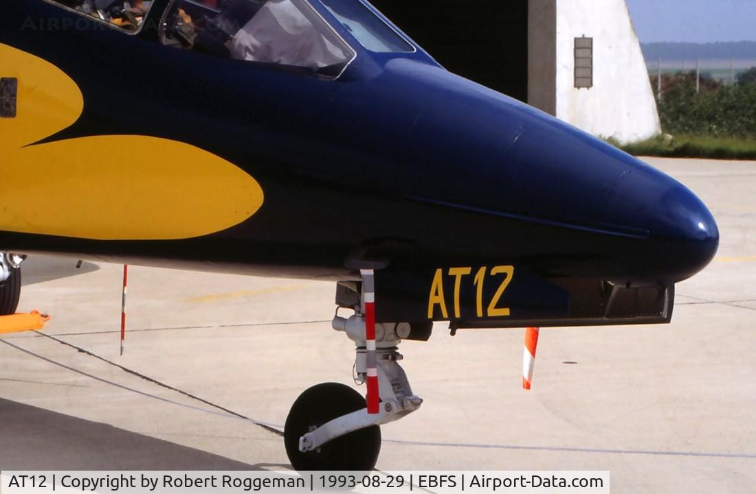 AT12, Dassault-Dornier Alpha Jet 1B C/N B12/1036, BATBIRD.75 YEARS 11 SQUADRON.