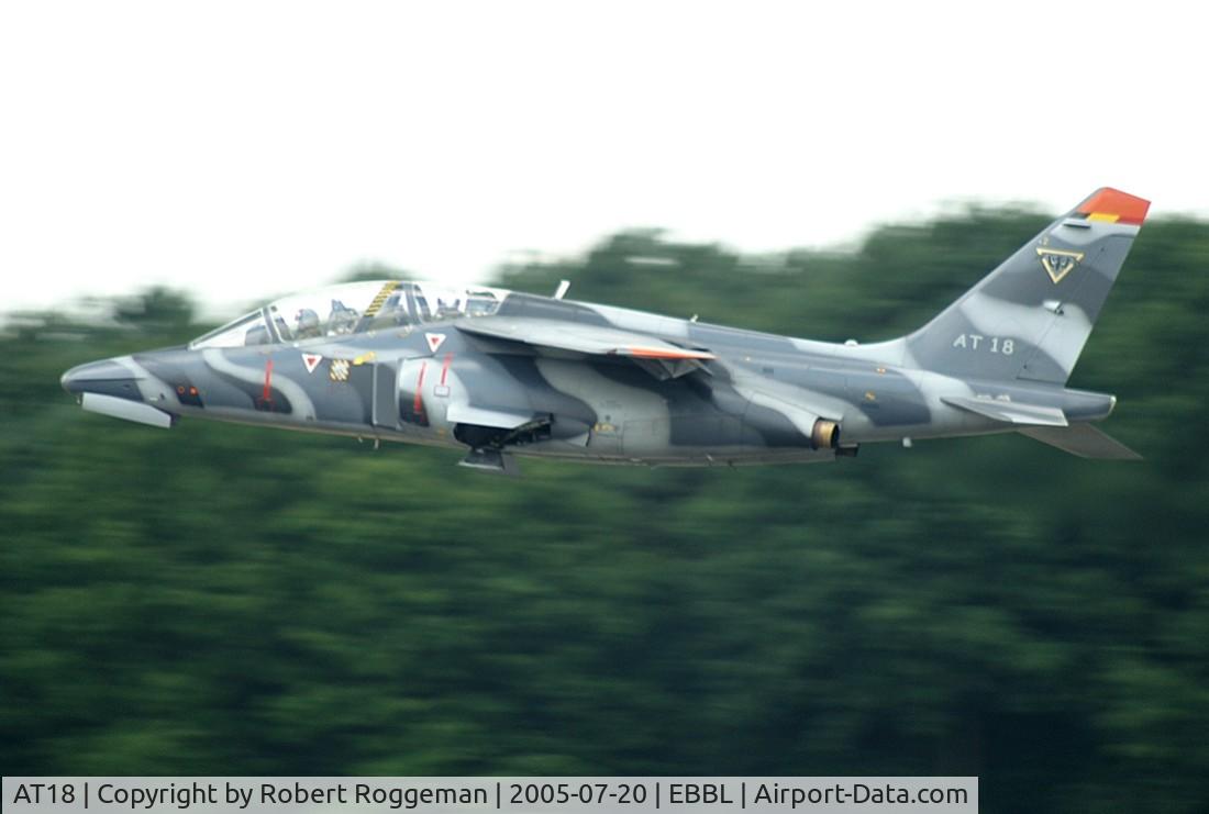 AT18, Dassault-Dornier Alpha Jet 1B C/N B18/1067, European Trainers Meet 2005.25 YEARS A-JET Grey camo