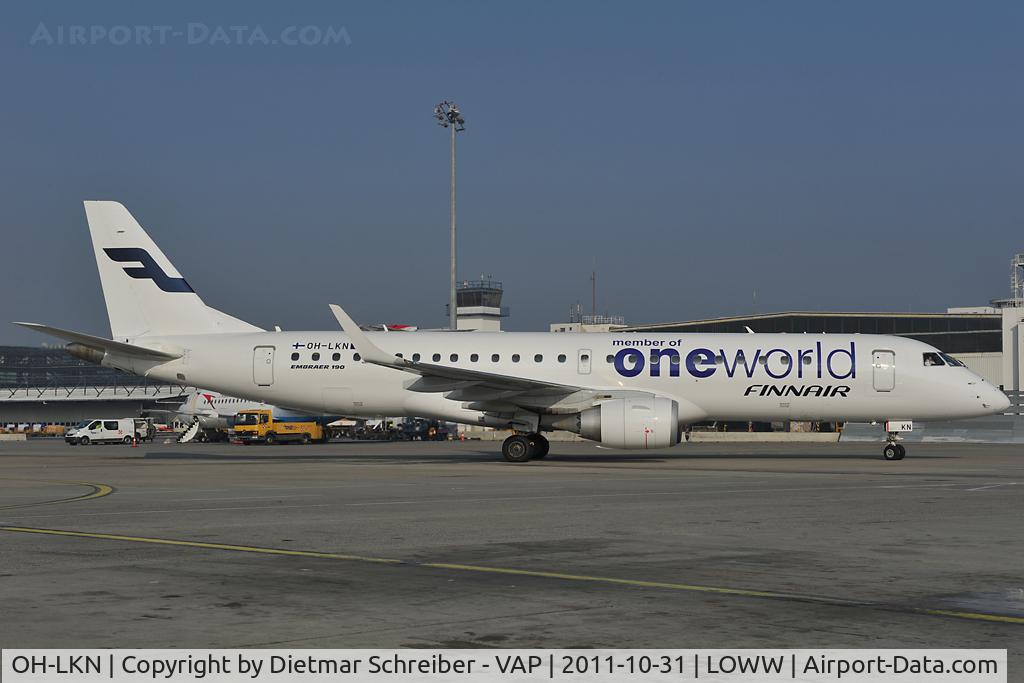 OH-LKN, 2009 Embraer 190LR (ERJ-190-100LR) C/N 19000252, Finnair Embraer 190