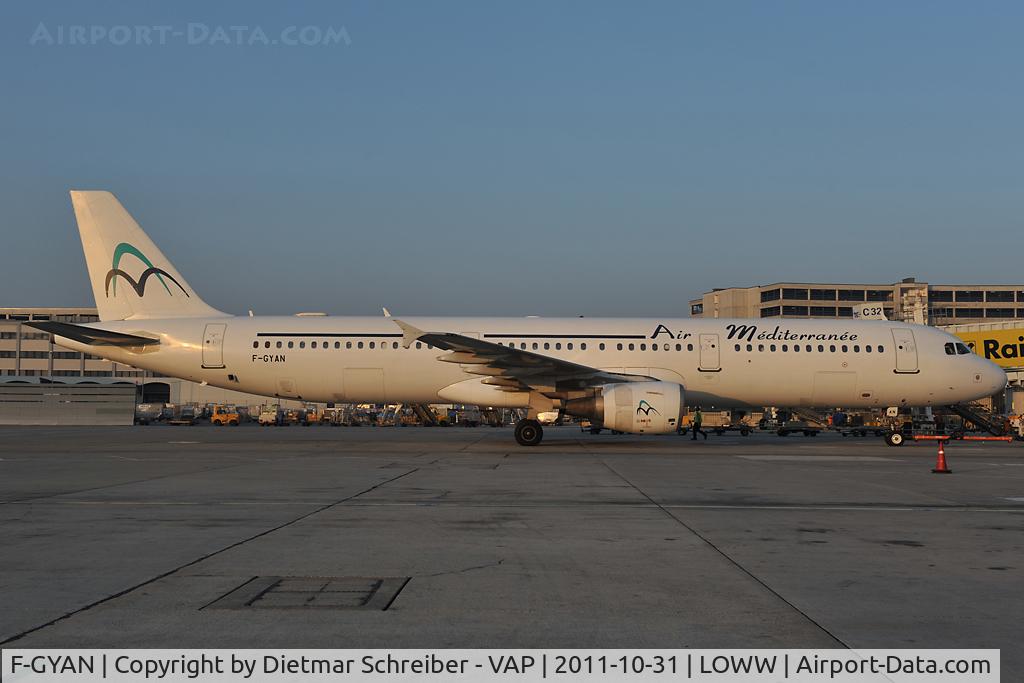 F-GYAN, 1995 Airbus A321-111 C/N 535, Air Mediteranee Airbus 321
