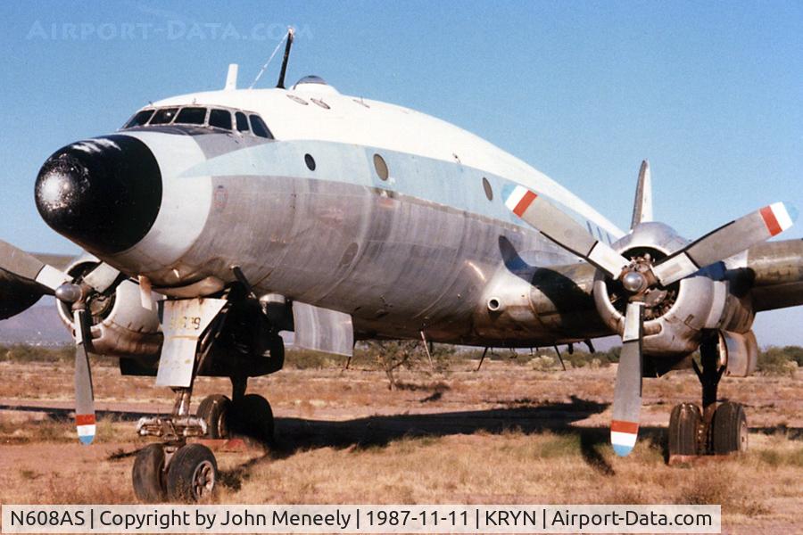 N608AS, 1948 Lockheed 749-79 Constellation C/N 2600, Stored at KRYN - eventually broken up.