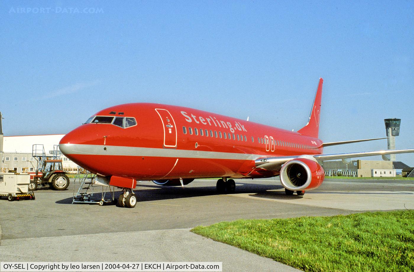 OY-SEL, 2004 Boeing 737-8BK C/N 33018, CPH Kastrup 27.4.04