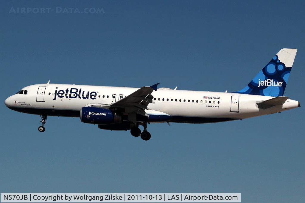 N570JB, 2003 Airbus A320-232 C/N 2099, visitor