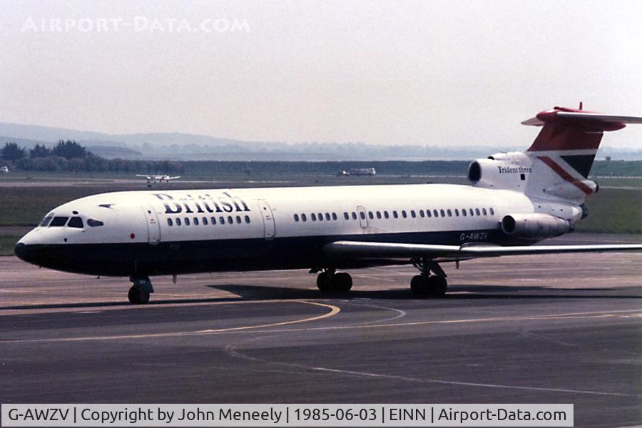 G-AWZV, 1971 Hawker Siddeley HS-121 Trident 3B-101 C/N 2322, Taxiing in